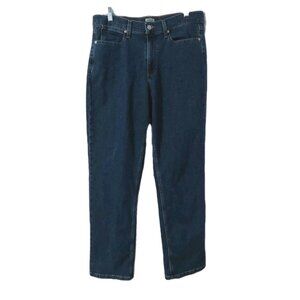 LL Bean Womens Jeans Size 12 Favorite Fit Denim Straight